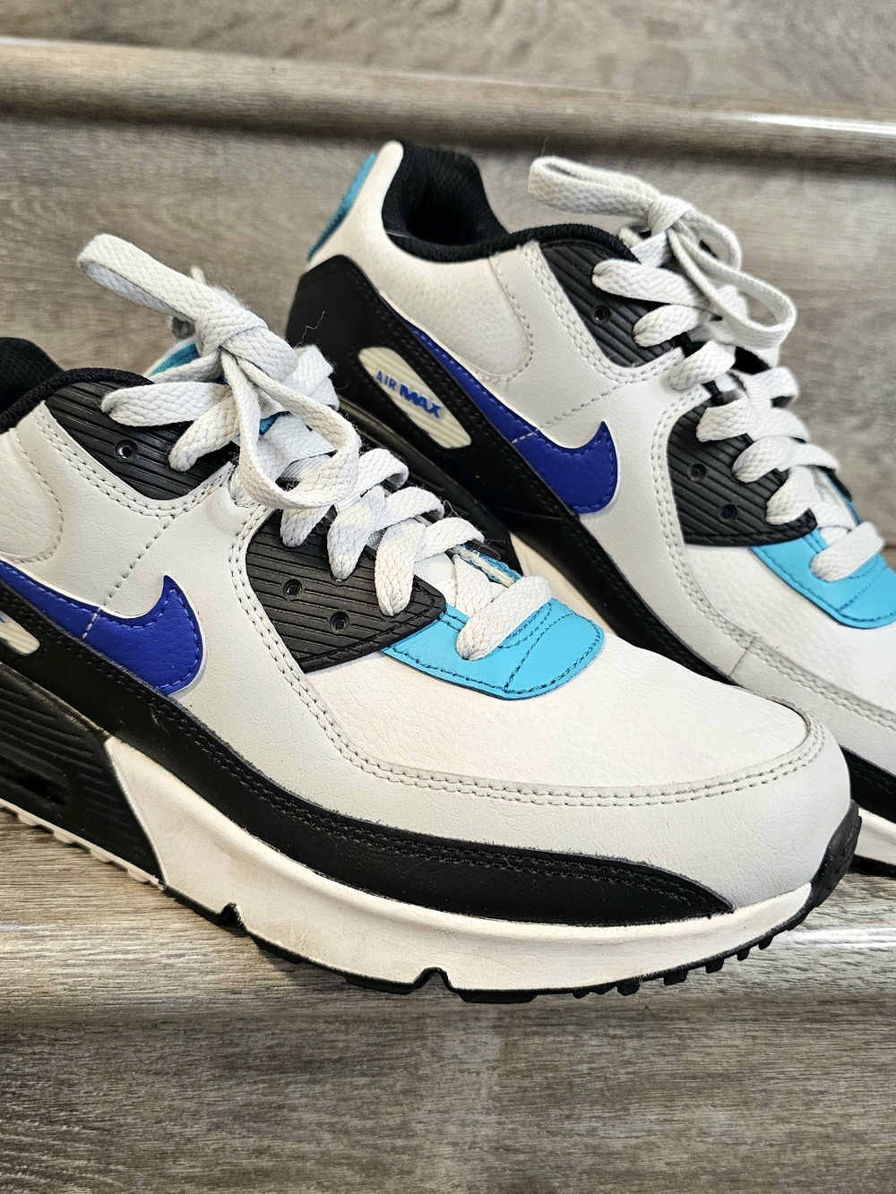 Nike Air Max 90 Oracle Aqua Blue Sneakers Youth CD6864-003
